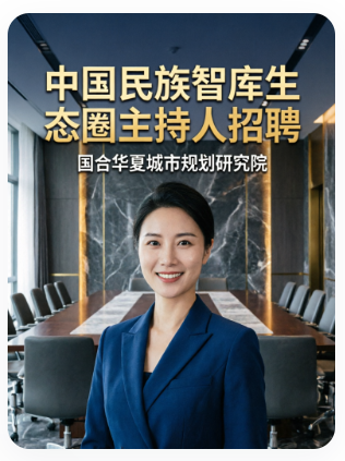 中国民族智库生态圈主持人在全国范围招聘
